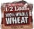 Village Hearth 100% Whole Wheat Half Loaf Perspective: front