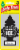 Little Trees® Black Ice Car Air Fresheners Perspective: front