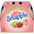 Snapple® Kiwi Strawberry Glass Bottles Perspective: front