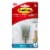 Command™ Small Bath Hook - Satin Nickel Perspective: front