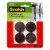 Scotch™ Round Felt Pads - Brown Perspective: front