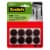 Scotch™ Round Felt Pads - Brown Perspective: front