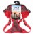 Alliance 5/8in Comfort Soft Gray Red Small Perspective: front