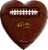 Whitman's Sampler Assorted Chocolates Sports Heart Box Perspective: front