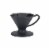 Bialetti Pour Over Coffee Maker - Black Perspective: front
