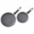 Bialetti Impact Saute Pan Set - Black Perspective: front