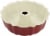 GoodCook® Nonstick Fluted Cake Pan - Red/Cream Perspective: front
