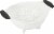 GoodCook® Touch® 3-Quart Colander - White/Black Perspective: front