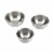 GoodCook® Touch Stainless Steel Bowl Set - Silver Perspective: front