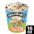 Ben & Jerry's Dairy Free Chocolate Chip Cookie Dough Almond Milk Vegan Frozen Dessert Perspective: front