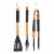Mr. Bar-B-Q 02162XNST Mr. Bar-B-Q - 3 Piece Sure Grip Spatula Tongs, Perspective: front