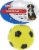 SPOT® Vinyl Soccer Ball Dog Toy Perspective: front