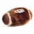 Spot Plush Football Dog Toy Perspective: front