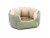 Sleep Zone Reversible Sage Coushin Perspective: front