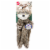 Spot Furzz Wolf Plush Dog Toy Perspective: front
