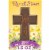 RUSSELL STOVER Solid Milk Chocolate Candy Easter Cross Perspective: front