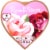 RUSSELL STOVER Valentine's Day Photo Heart Chocolate Gift Box Perspective: front