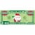 RUSSELL STOVER Christmas Santa Solid Milk Chocolate Money Bar Perspective: front