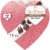 RUSSELL STOVER Valentine's Day Rose Gold Assorted Milk & Dark Chocolates Heart Gift Box Perspective: front