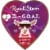 RUSSELL STOVER Valentine's Day Pet Meme Heart Assorted Milk & Dark Chocolate Gift Box Perspective: front