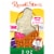 RUSSELL STOVER Easter Bunny Solid White Fudge Confetti Cake Candy Rabbit Perspective: front