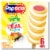 Popsicle Fruit Twister Mango Strawberry Vanilla Swirl with Real Fruit & Milk Ice Cream Pops Perspective: front