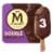 Magnum Double Chocolate Ice Cream Bars Perspective: front
