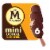 Magnum Mini Double Caramel Ice Cream Bars Perspective: front
