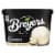 Breyers Natural Vanilla Ice Cream Tub Perspective: front