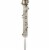 Taylor Heritage Collection 5 In. Glass Rain Gauge 484BZN Perspective: front