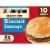 Jimmy Dean® Snack Size Sausage Biscuit Frozen Breakfast Sandwiches Perspective: front