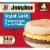 Jimmy Dean® Sausage Egg & Cheese English Muffin Frozen Breakfast Sandwiches Perspective: front