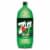 7UP® Lemon Lime Zero Sugar Soda Bottle Perspective: front