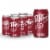 Dr Pepper Soda Mini Cans Perspective: front