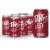 Dr Pepper Soda Mini Cans Perspective: front