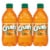 Crush Orange Soda Bottles Perspective: front