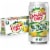 Canada Dry Zero Sugar Ginger Ale and Lemonade Soda Cans Perspective: front