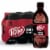 Dr Pepper® Zero Sugar Soda Bottles Perspective: front