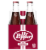 Dr Pepper® Cane Sugar Soda Bottles Perspective: front