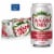 Canada Dry Zero Sugar Cranberry Ginger Ale Soda Cans Perspective: front