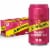 Schweppes® Cranberry Raspberry Ginger Ale Cans Perspective: front