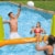 Intex 56508EP Inflatable Floating Swimming Pool Toys Volleyball Game, Green Perspective: front