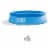 Intex 28121EH 10ft x 30in Easy Set Inflatable Kid Swimming Pool with Filter Pump Perspective: front