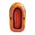 Intex Explorer 300 Compact Inflatable Fishing 3 Person Raft Boat w/ Pump & Oars Perspective: front