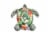 Intex® Realistic Sea Turtle Ride-On Pool Float Perspective: front