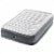 Intex Comfort Deluxe Dura-Beam Plush Air Mattress Bed with Built-In Pump, Full Perspective: front