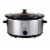 Nesco Stainless Steel Analog Slow Cooker Perspective: front