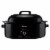 Nesco Porcelain Roaster - Black Perspective: front