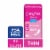 Carefree® Body Shape Thin to Go Unscented Pantiliners Perspective: front