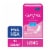 Carefree Panty Liners Long Super Absorbency Wrapped Unscented Perspective: front